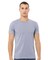 BELLA + CANVAS CVC Short Sleeve Crewneck Jersey T-Shirt for Casual Layering & Custom Printing Essential Tee